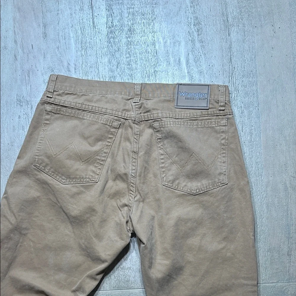 Wrangler Brown Casual Pants 33x30 - Picture 5 of 6